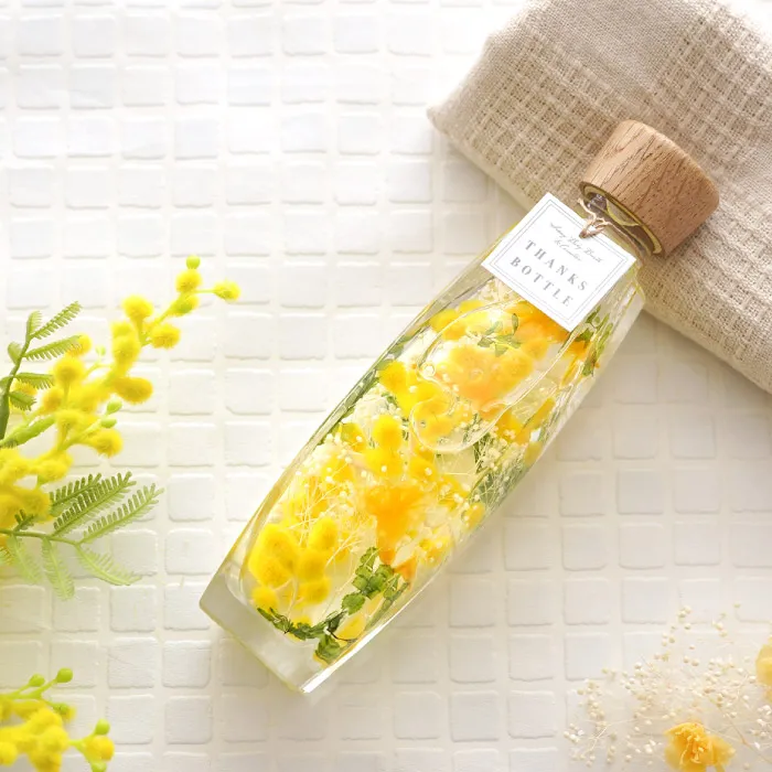 サンクスボトル ハーバリウム』｜横浜花まりか フラワーギフト店