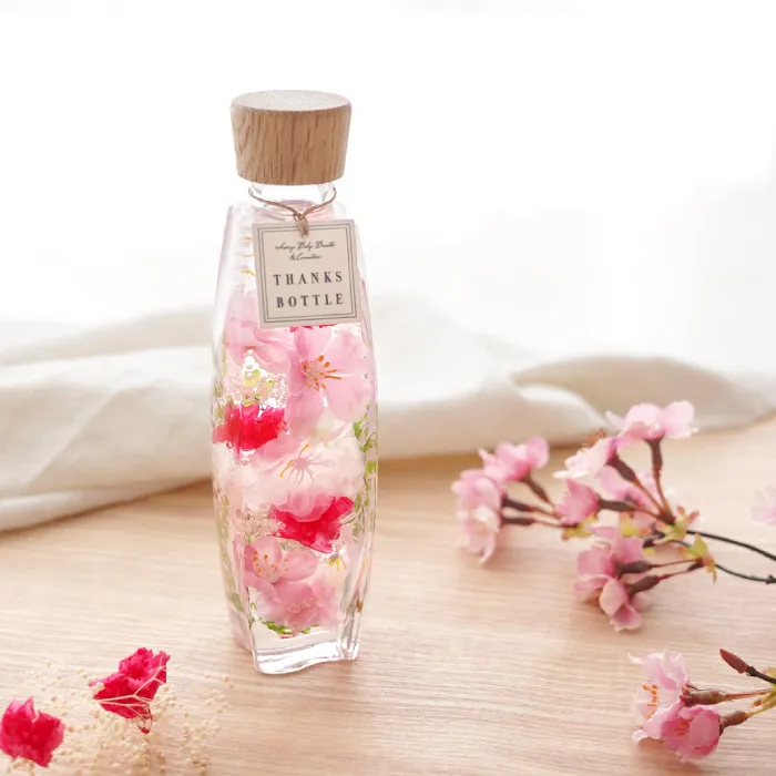 サンクスボトル ハーバリウム』｜横浜花まりか フラワーギフト店