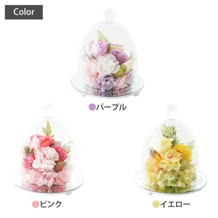 ペットちゃんの虹の橋 お供え花ドーム』 プリザーブドフラワー | 横浜