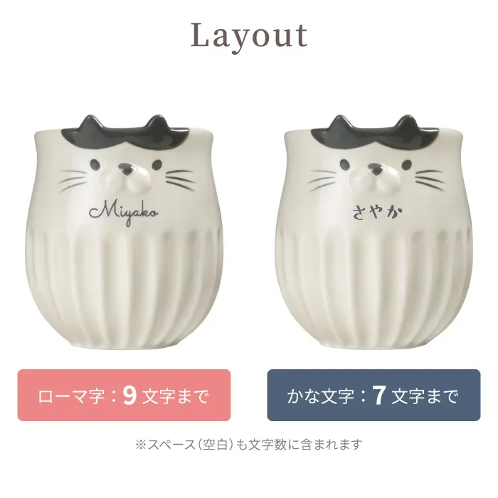 名入れ しのぎのねこマグ＆プリザブーケセット 雑貨 プリザーブド