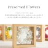 ジニアとイモーテルのリース プリザーブドフラワー