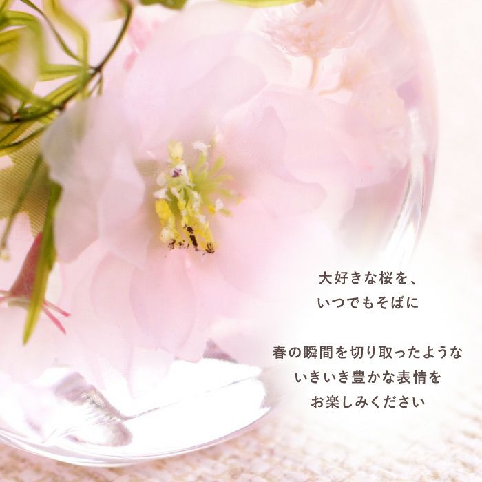 桜 ハーバリウム・Sサイズ