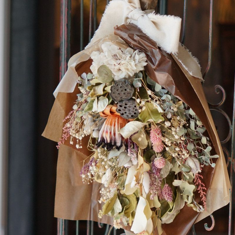 ボタニカル スワッグ・Mサイズ  ドライフラワー