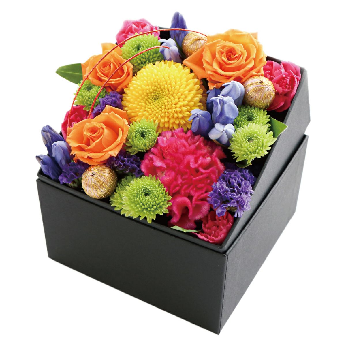 サプライズ ボックスフラワー 生花