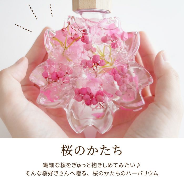サクラノカタチ 桜ハーバリウム