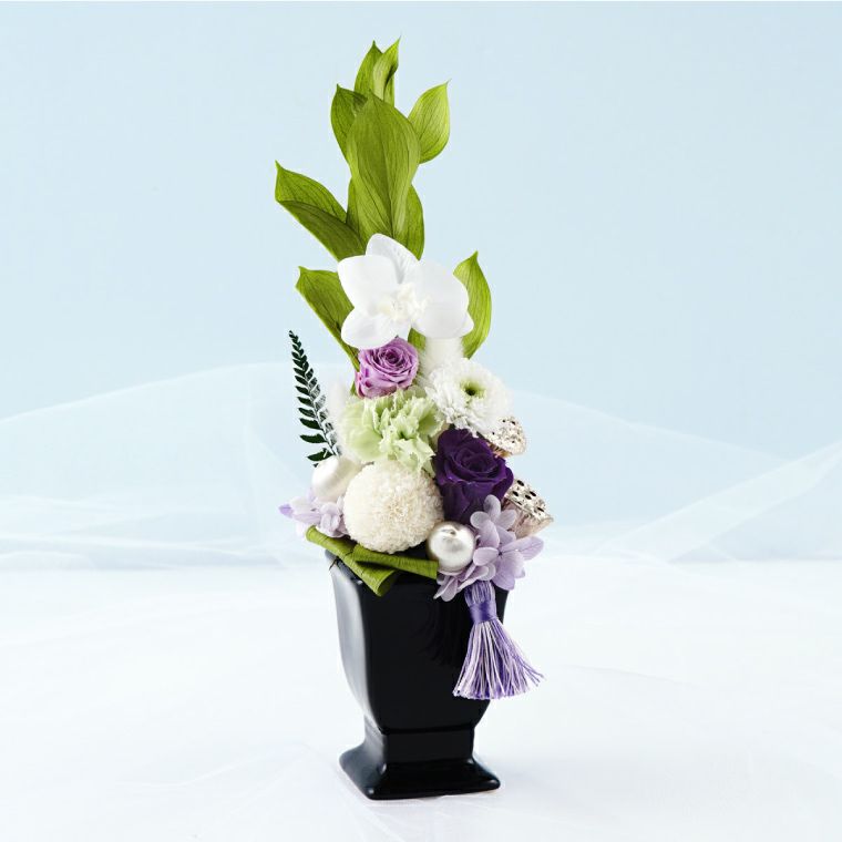 お供え花・ゆうか プリザーブドフラワー