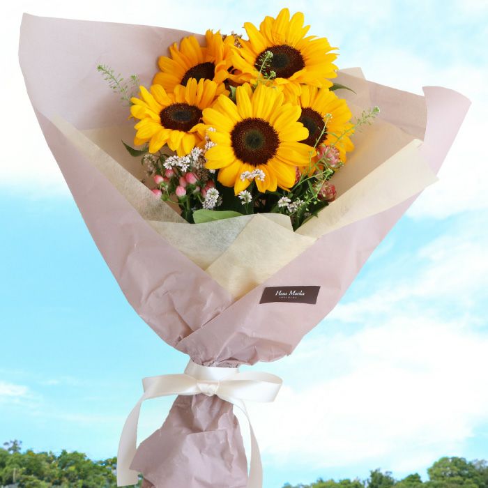 Sorriso -ひまわりアレンジメントorブーケ- 生花