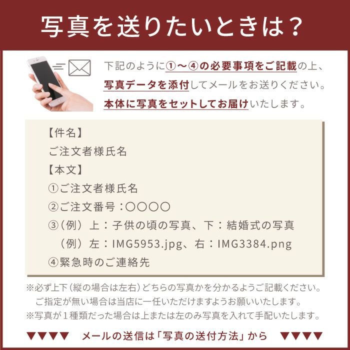 ありがとうのフォトフレーム プリザーブドフラワー