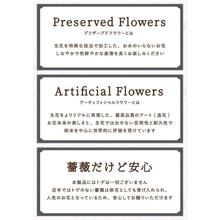 お供え ゆうかとスタバのギフトセット プリザーブドフラワー