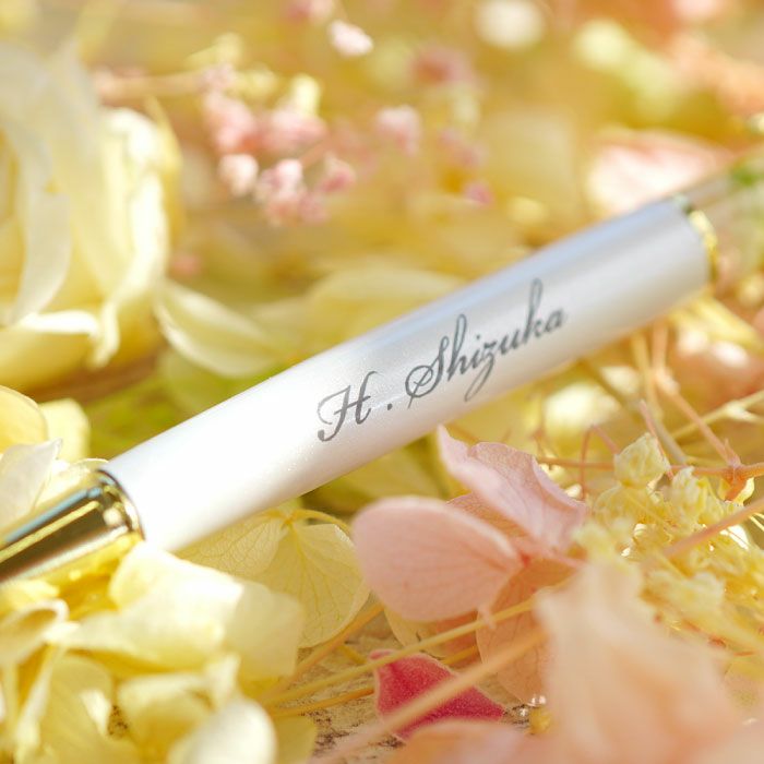 名入れハーバリウムボールペンフラワー