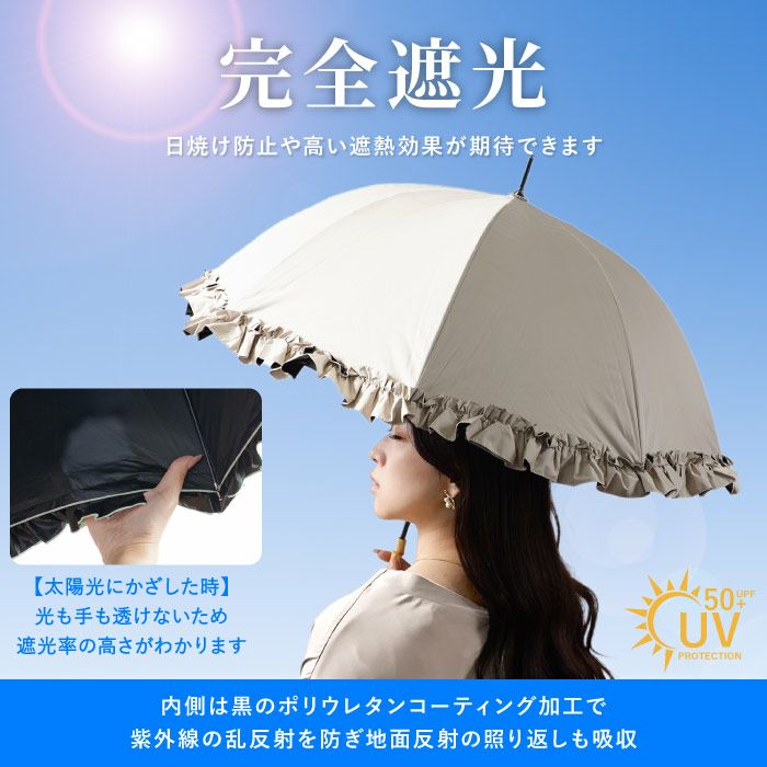 花ブレラ UVカット 晴雨兼用傘